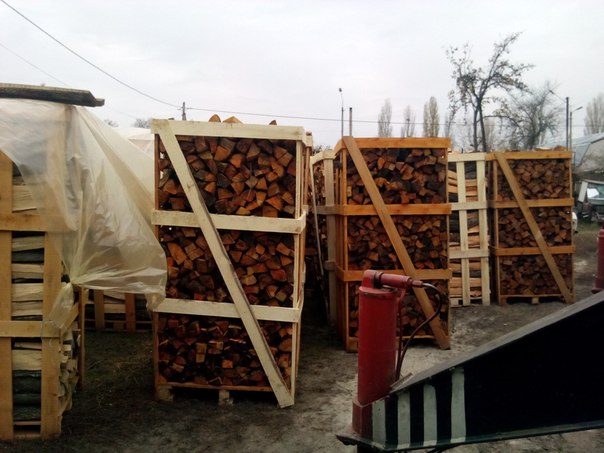Дрова колотые ольха